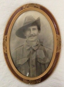 Hugh Richard BIGGIN - 11th Battalion AIF Pte 150 - Studio portrait