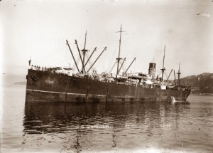 S.S. Suffolk - per Alex Turnbull Library, National Library of New Zealand